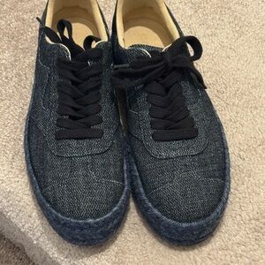 Stuart Weitzman Blue Denim Sneakers